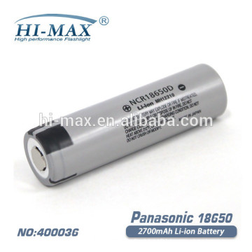 flashlight 2700mah 3.7v 18650 li-on batteries